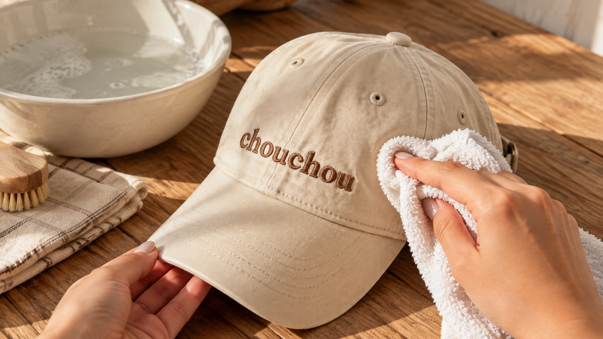 Comment nettoyer une casquette en coton sans l'abîmer ?