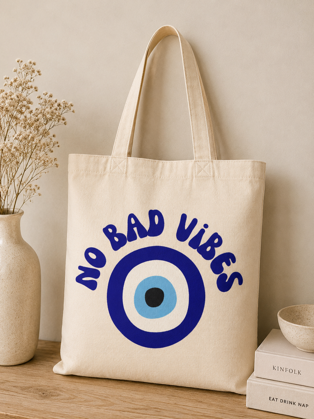 Tote Bag No Bad Vibes — photo principale