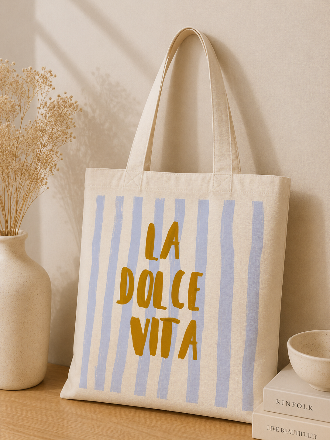Tote Bag Dolce Vita Bleu — photo principale
