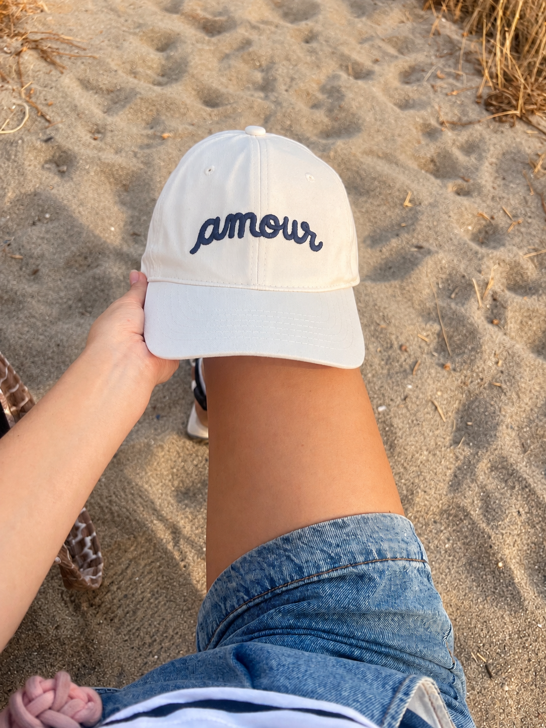 Casquette brodée Amour Bleu — photo complémentaire 5