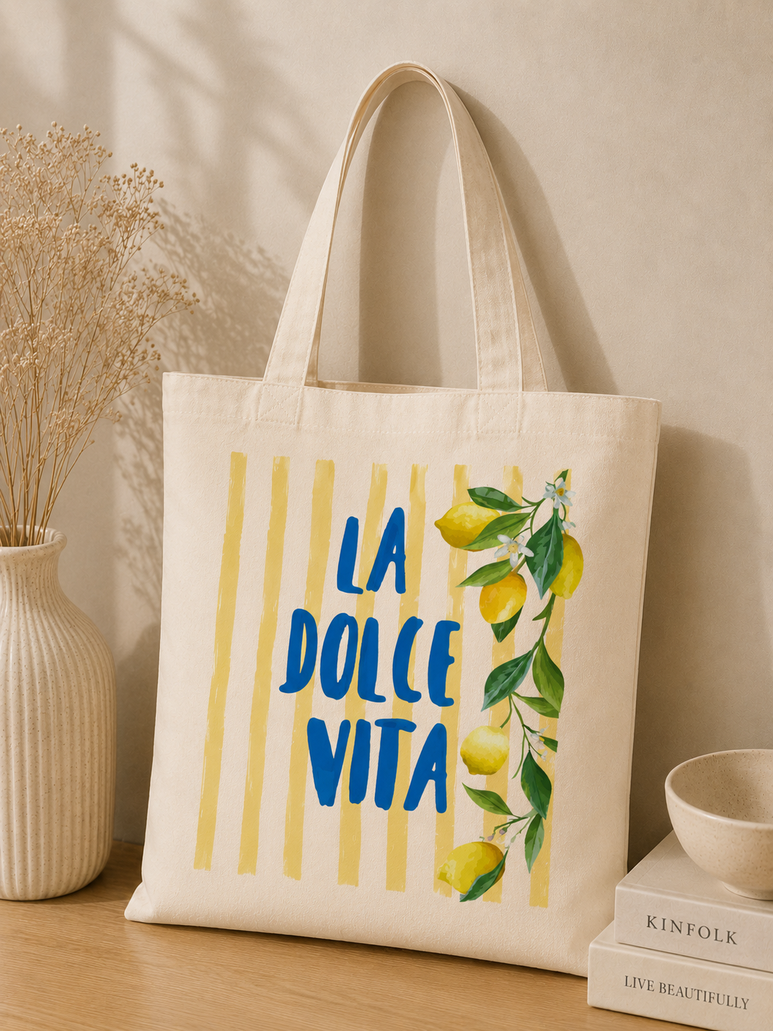 Tote Bag Dolce Vita Citron — photo principale
