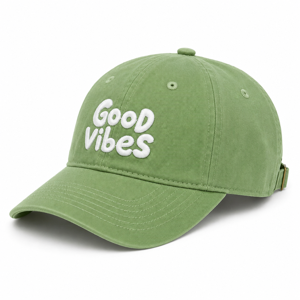 Casquette brodée Good Vibes — photo complémentaire 1