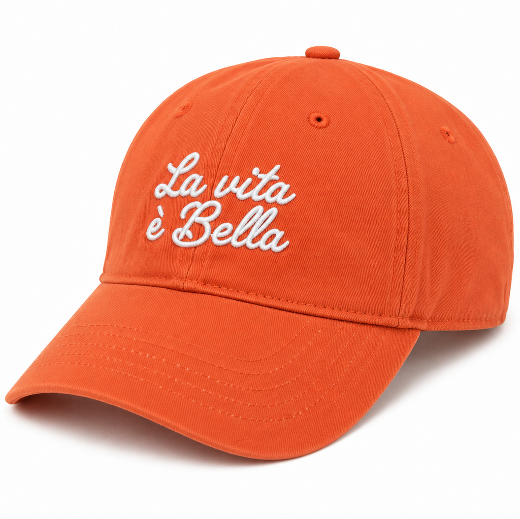 Casquette brodée La Vita è Bella — photo complémentaire 1