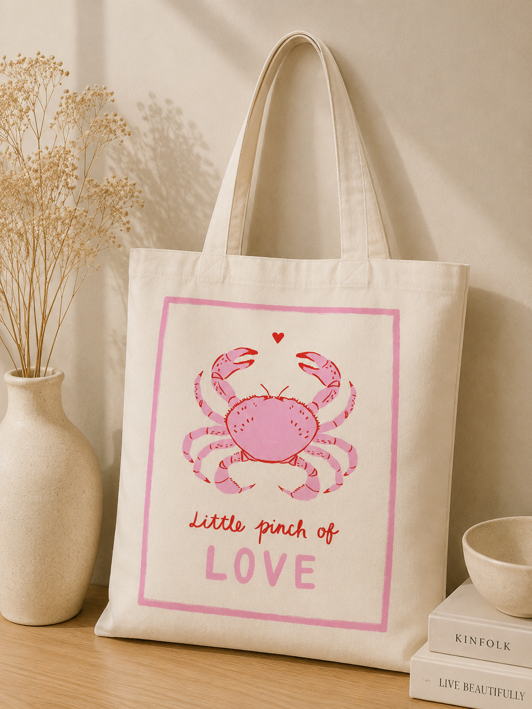Tote Bag Little Pinch of Love — photo principale