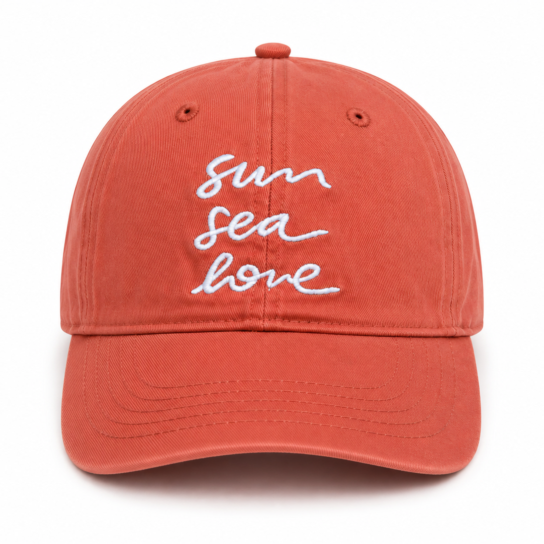 Casquette brodée Sun Sea Love — photo complémentaire 2