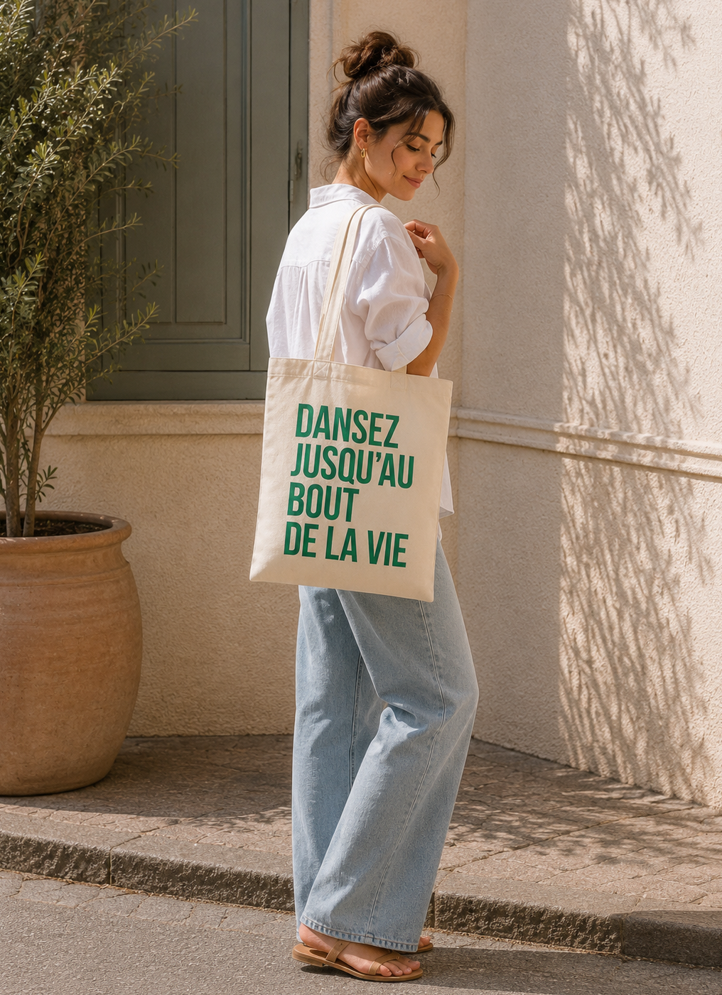 Tote Bag Dansez jusqu’au bout de la vie — photo complémentaire 1