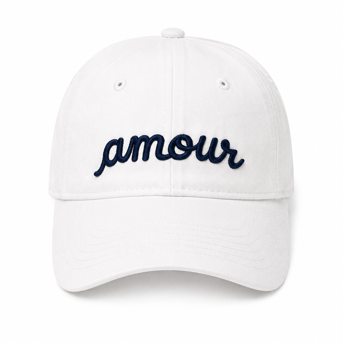 Casquette brodée Amour Bleu — photo complémentaire 2