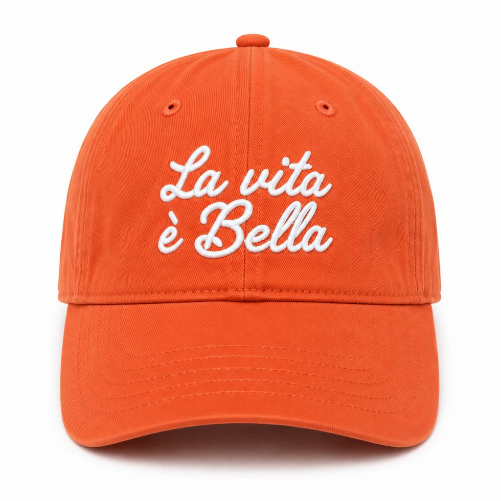 Casquette brodée La Vita è Bella — photo complémentaire 2