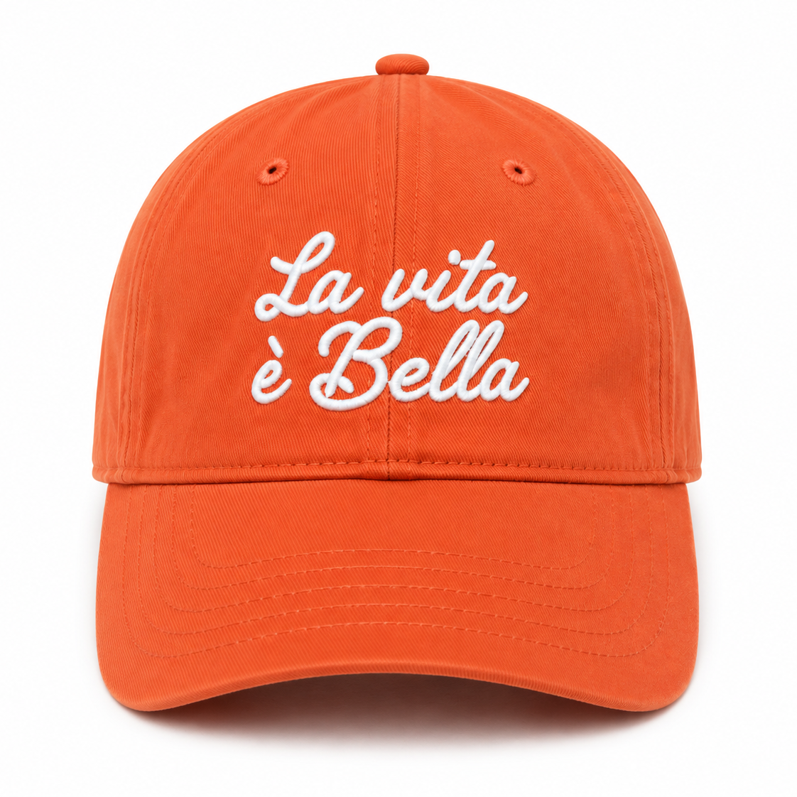 Casquette brodée La Vita è Bella — photo complémentaire 2