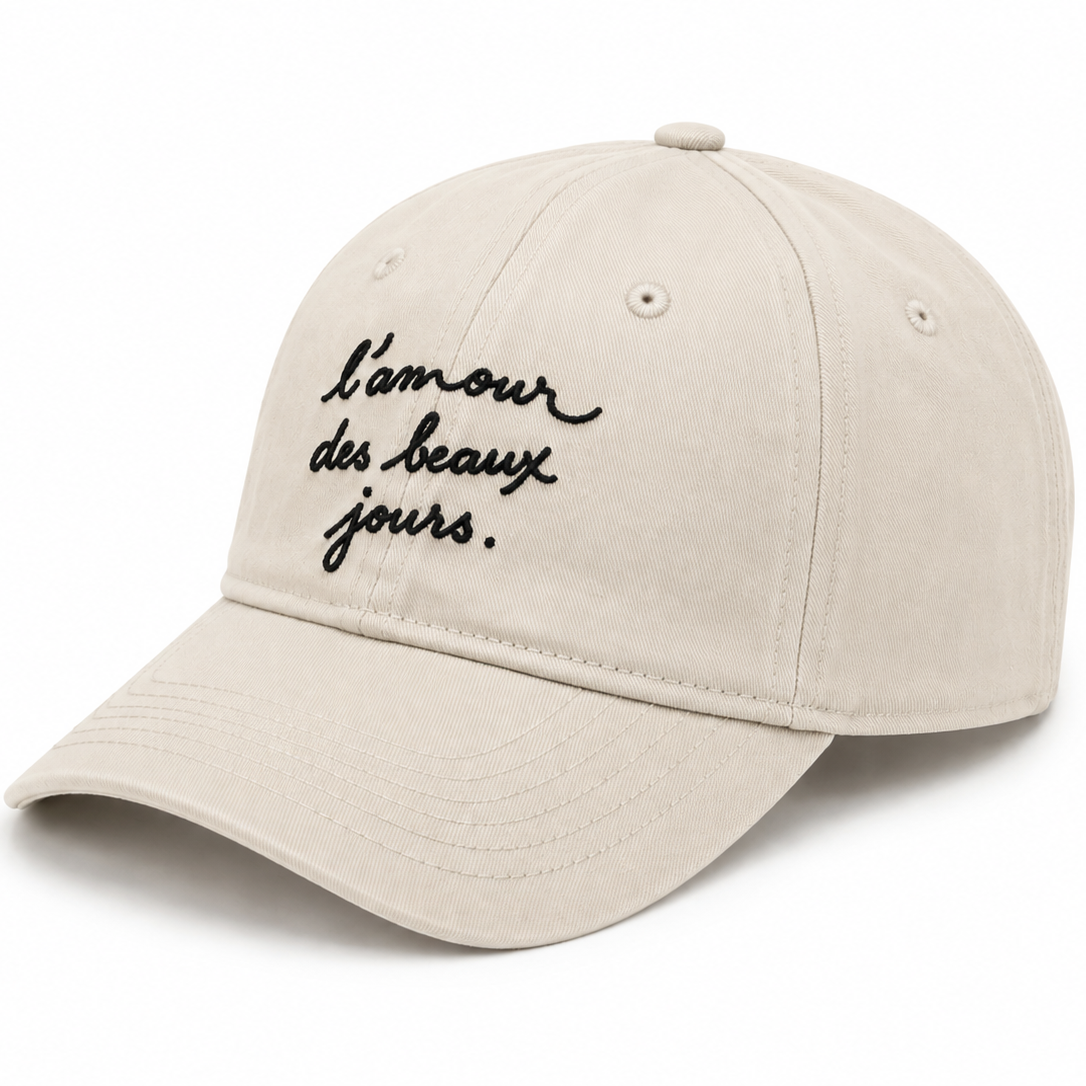 Casquette L’amour des beaux jours — photo complémentaire 1