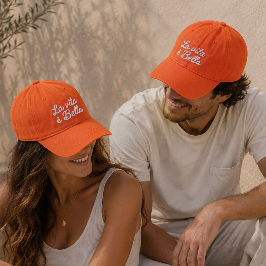 Casquette brodée La Vita è Bella — photo principale