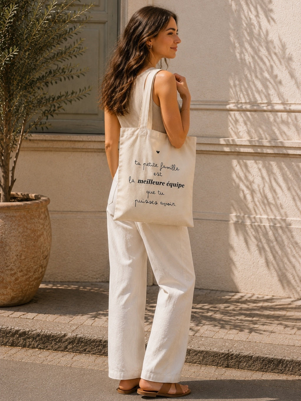 Tote Bag Ta Petite Famille — photo complémentaire 1