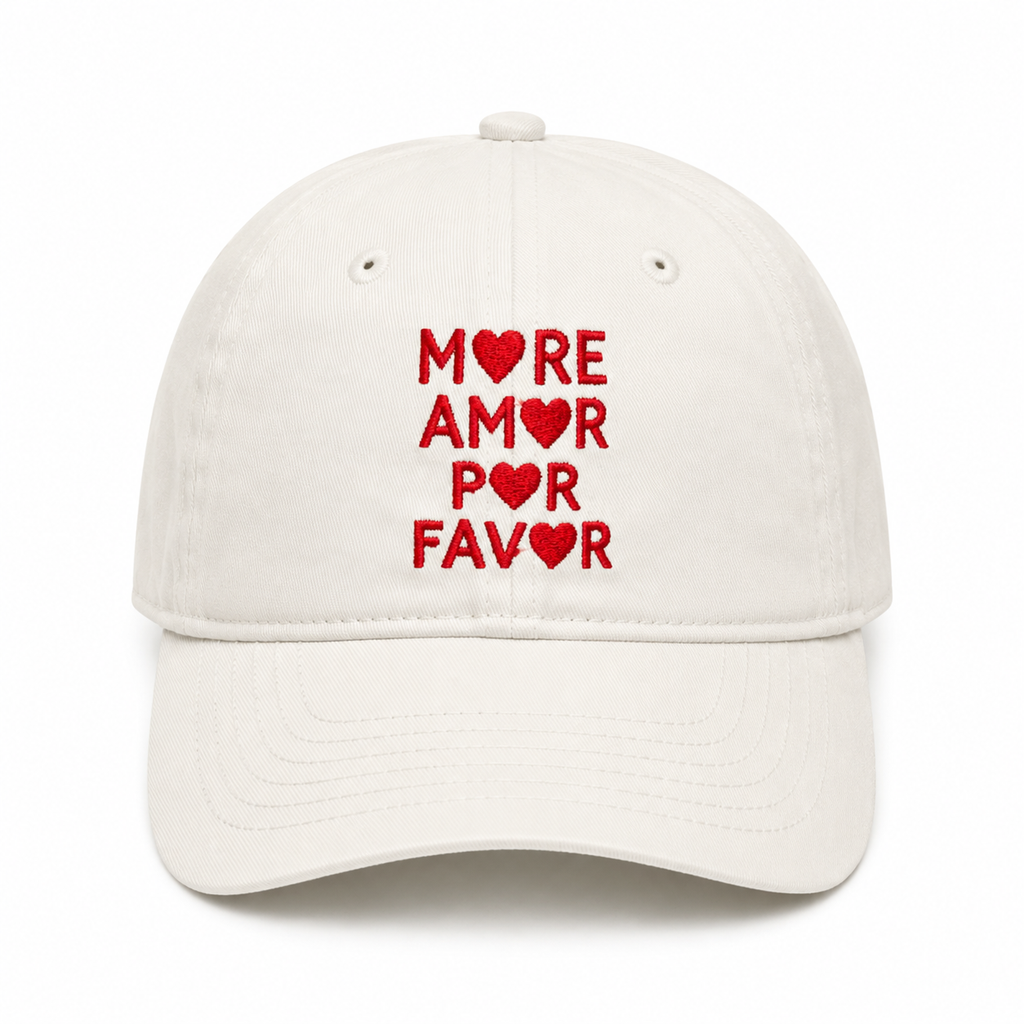 Casquette brodée More Amor — photo complémentaire 2