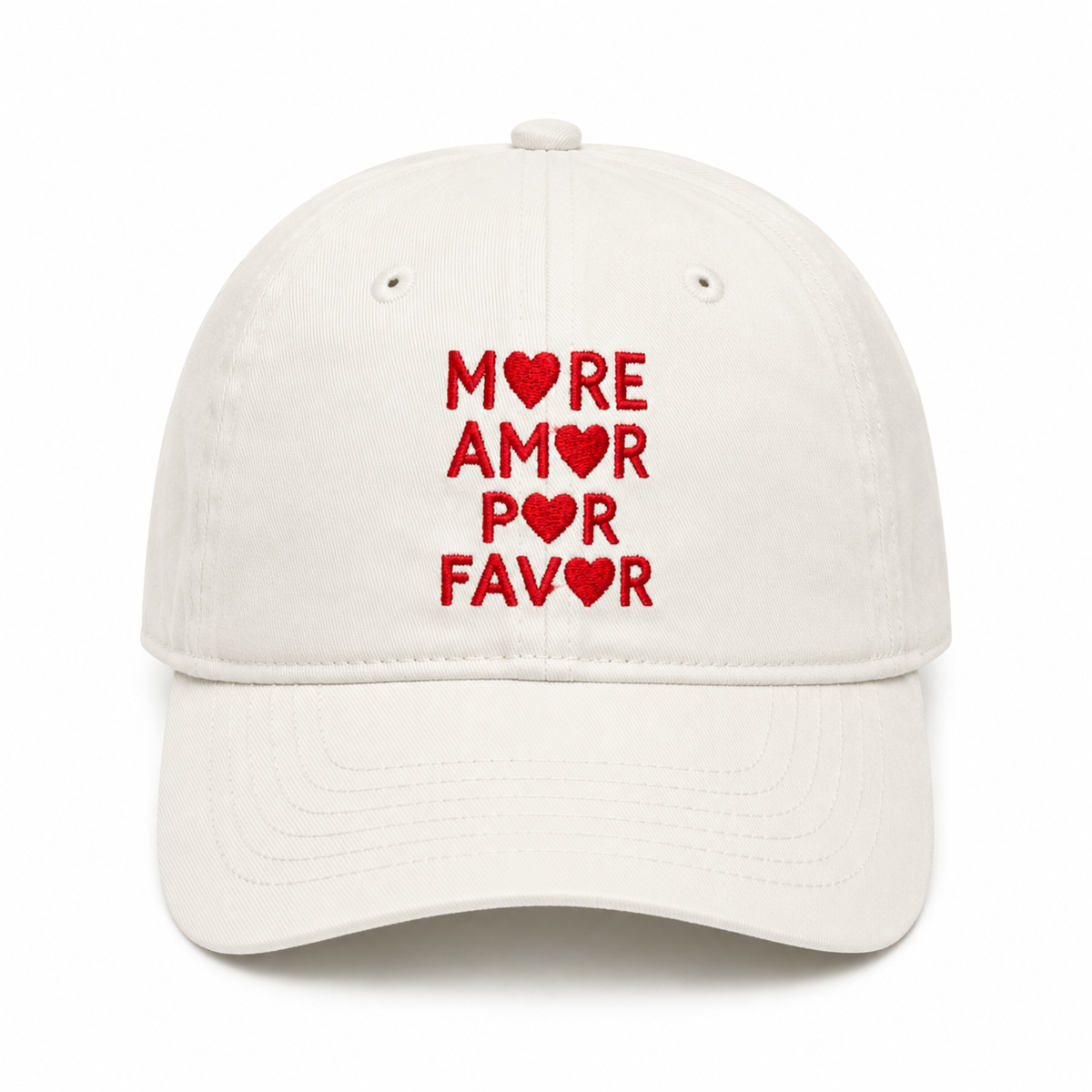 Casquette brodée More Amor — photo complémentaire 2