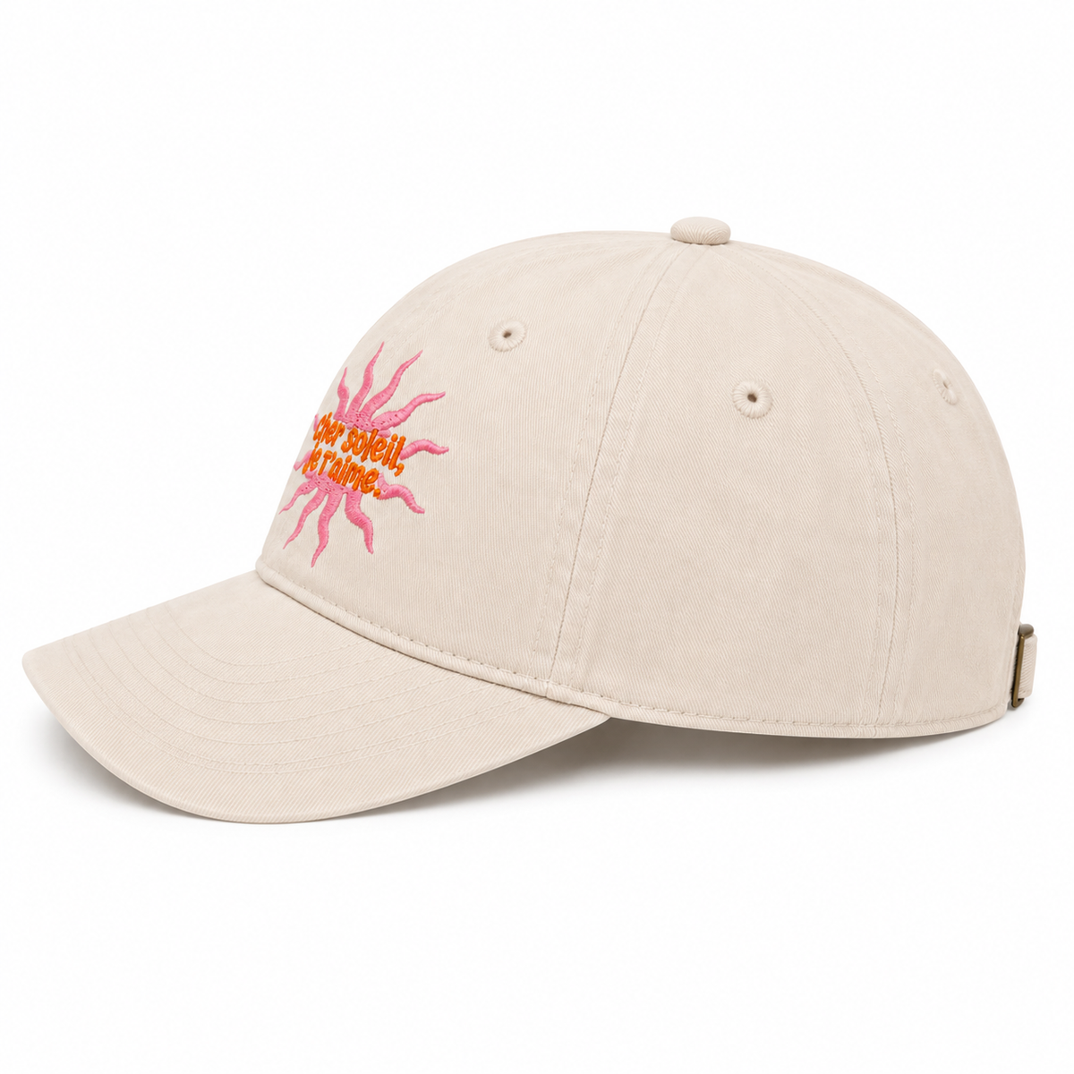 Casquette Cher soleil, je t’aime — photo complémentaire 3