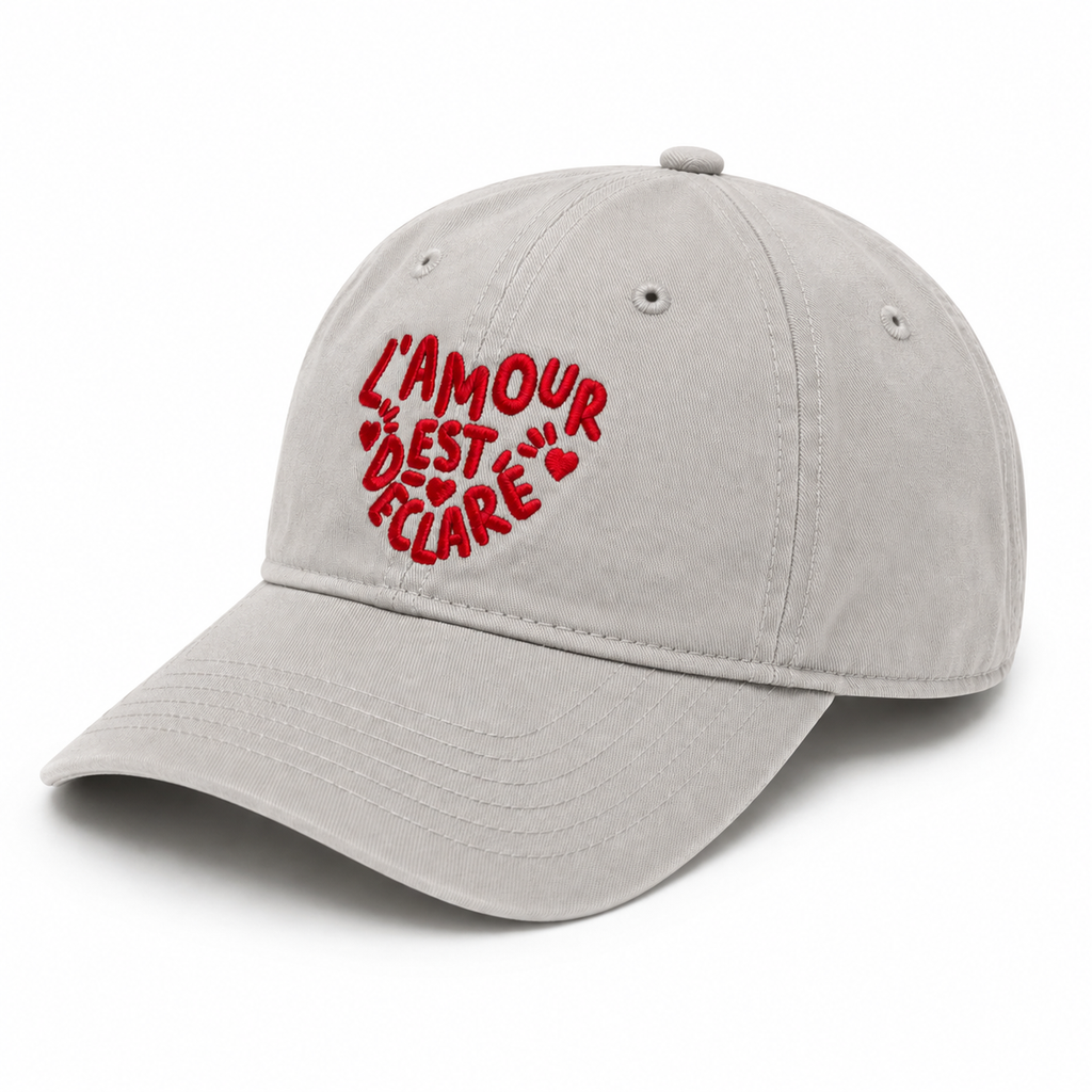 Casquette L’amour est déclaré — photo complémentaire 1