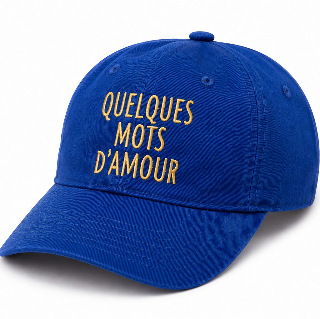 Casquette Quelques mots d’amour — photo complémentaire 1