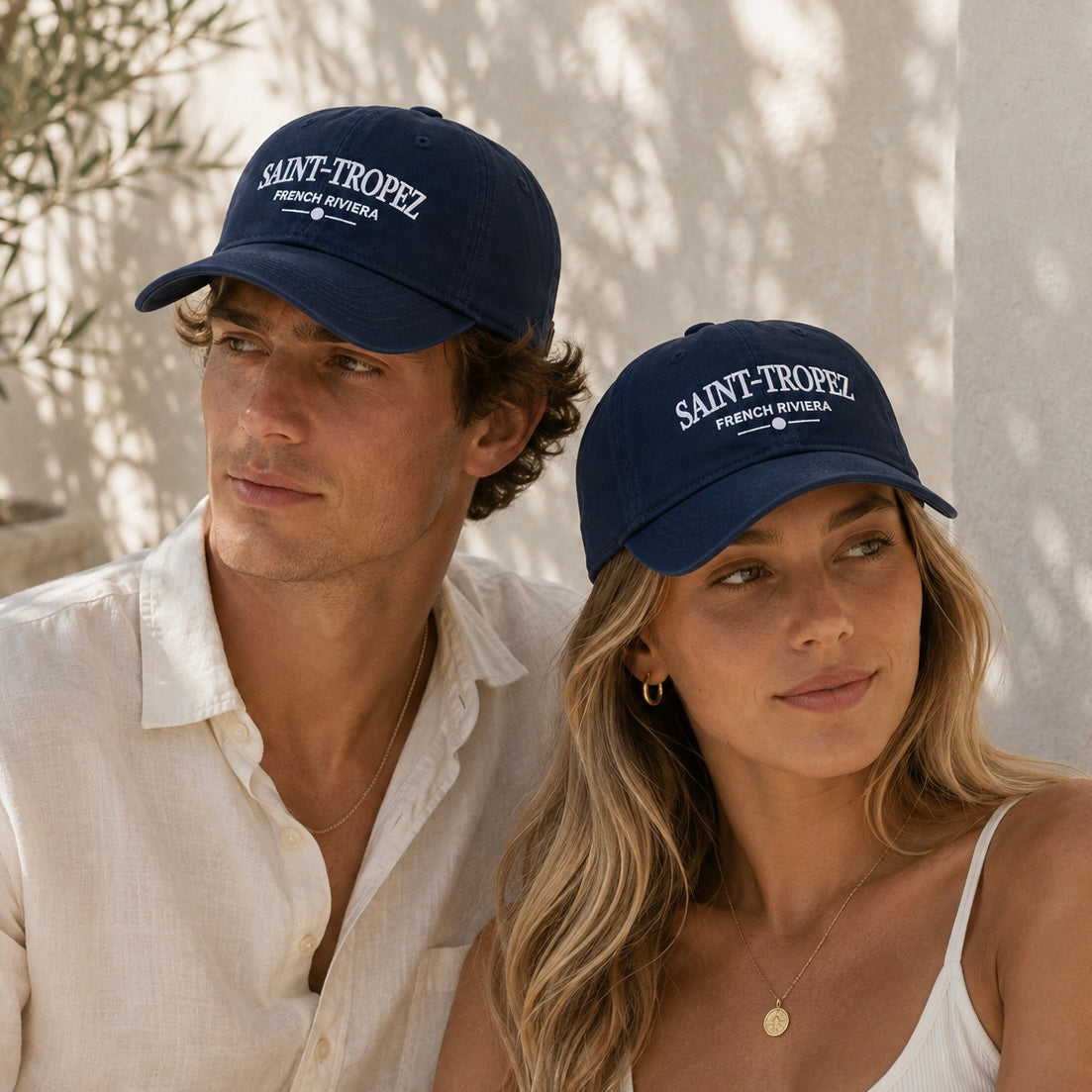 Casquette brodée Saint-Tropez — photo principale