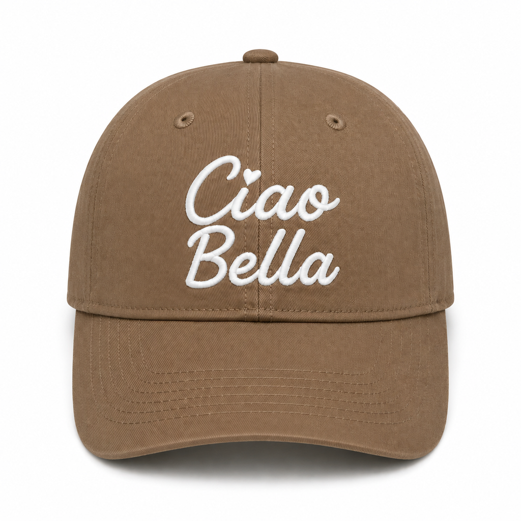 Casquette brodée Ciao Bella — photo complémentaire 2