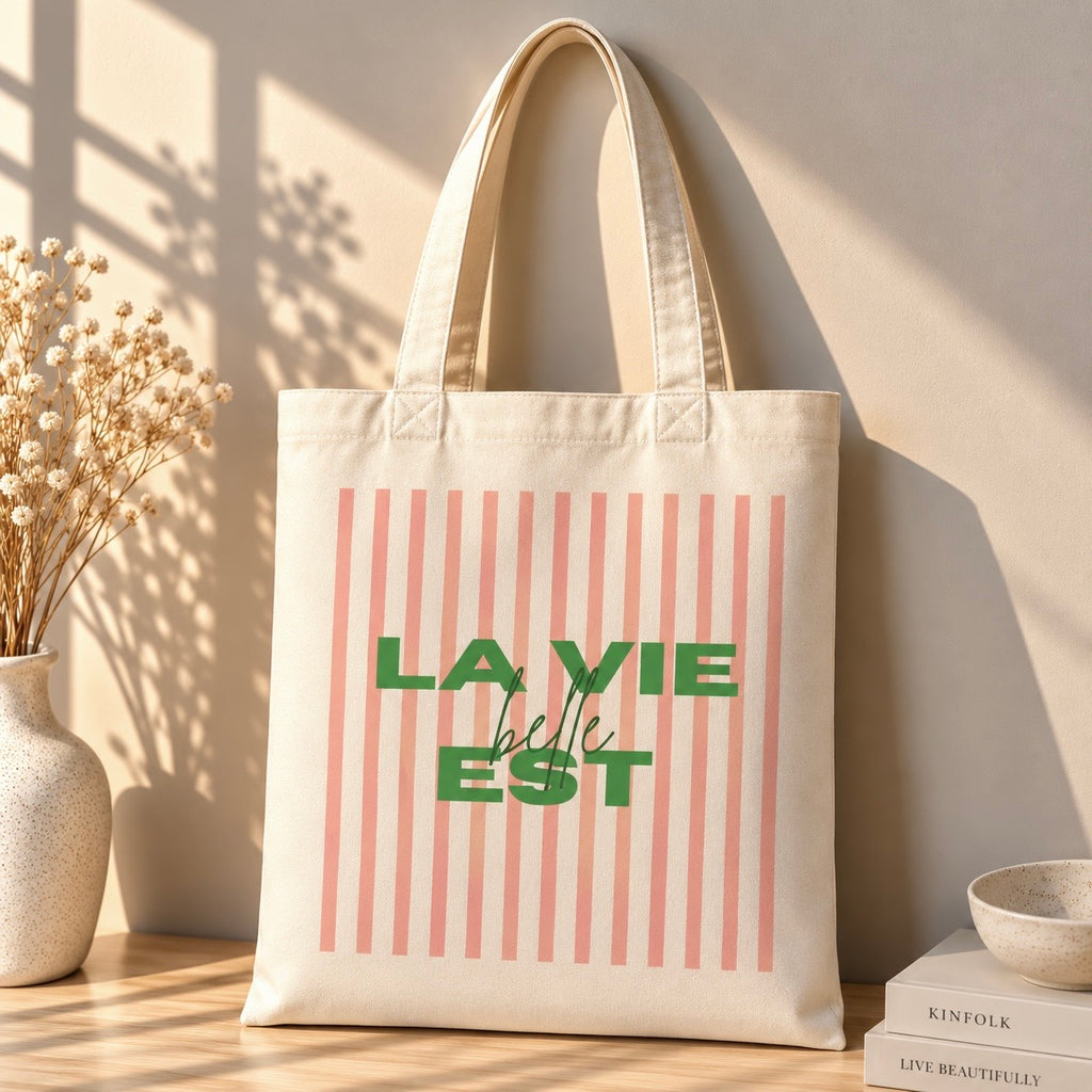 Tote Bag – La Vie est Belle