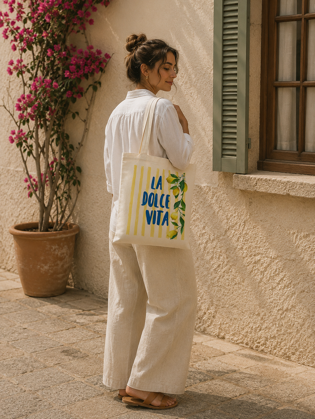 Tote Bag Dolce Vita Citron — photo complémentaire 1