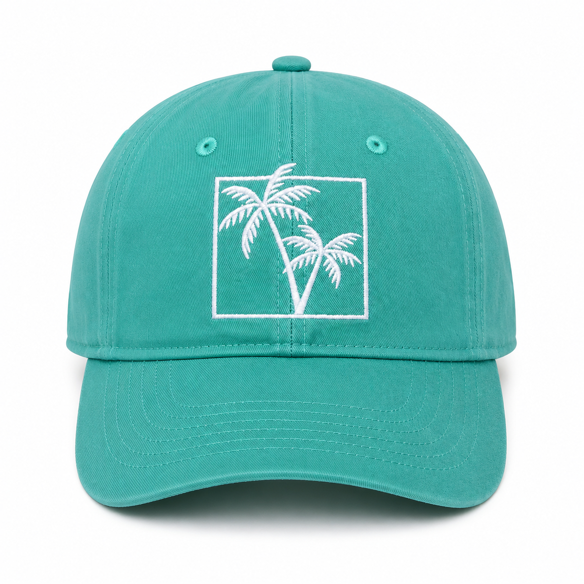 Casquette brodée Palmier Bleu — photo complémentaire 2