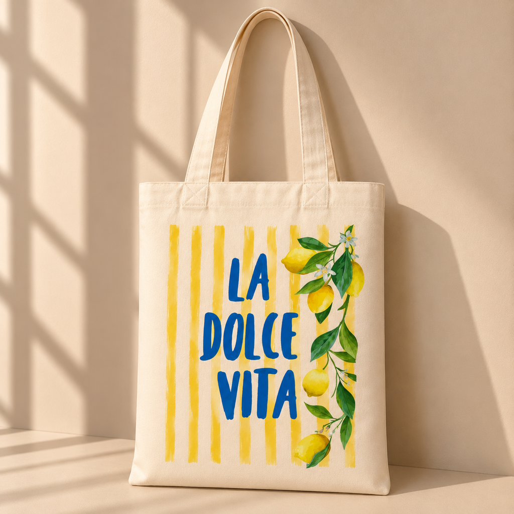 Tote Bag – Dolce Vita Citron