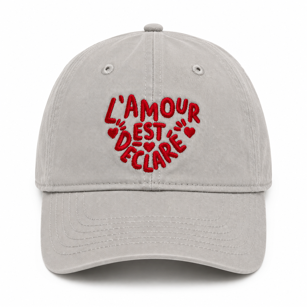 Casquette L’amour est déclaré — photo complémentaire 2