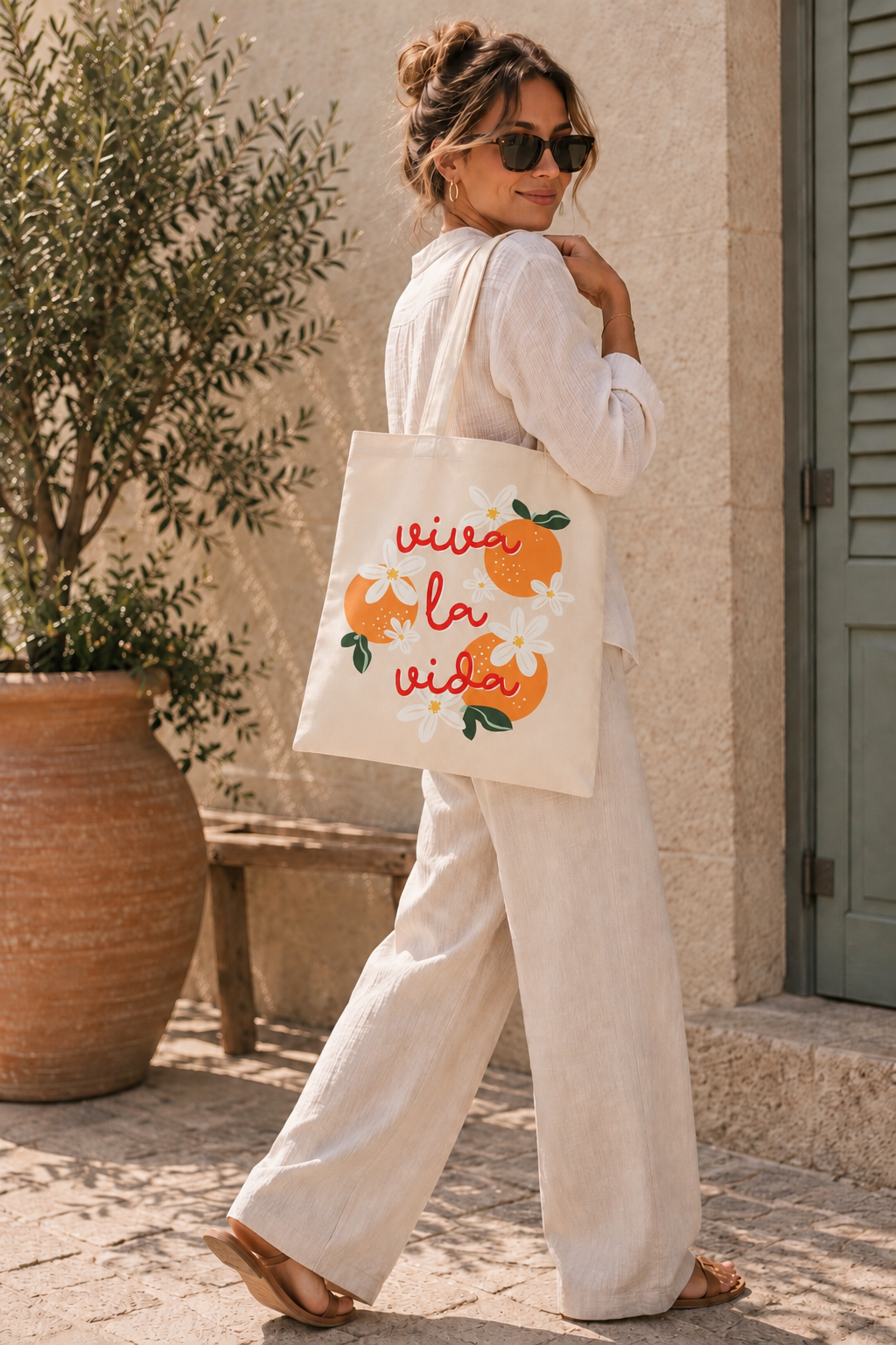 Tote Bag Viva La Vida Oranges — photo complémentaire 1