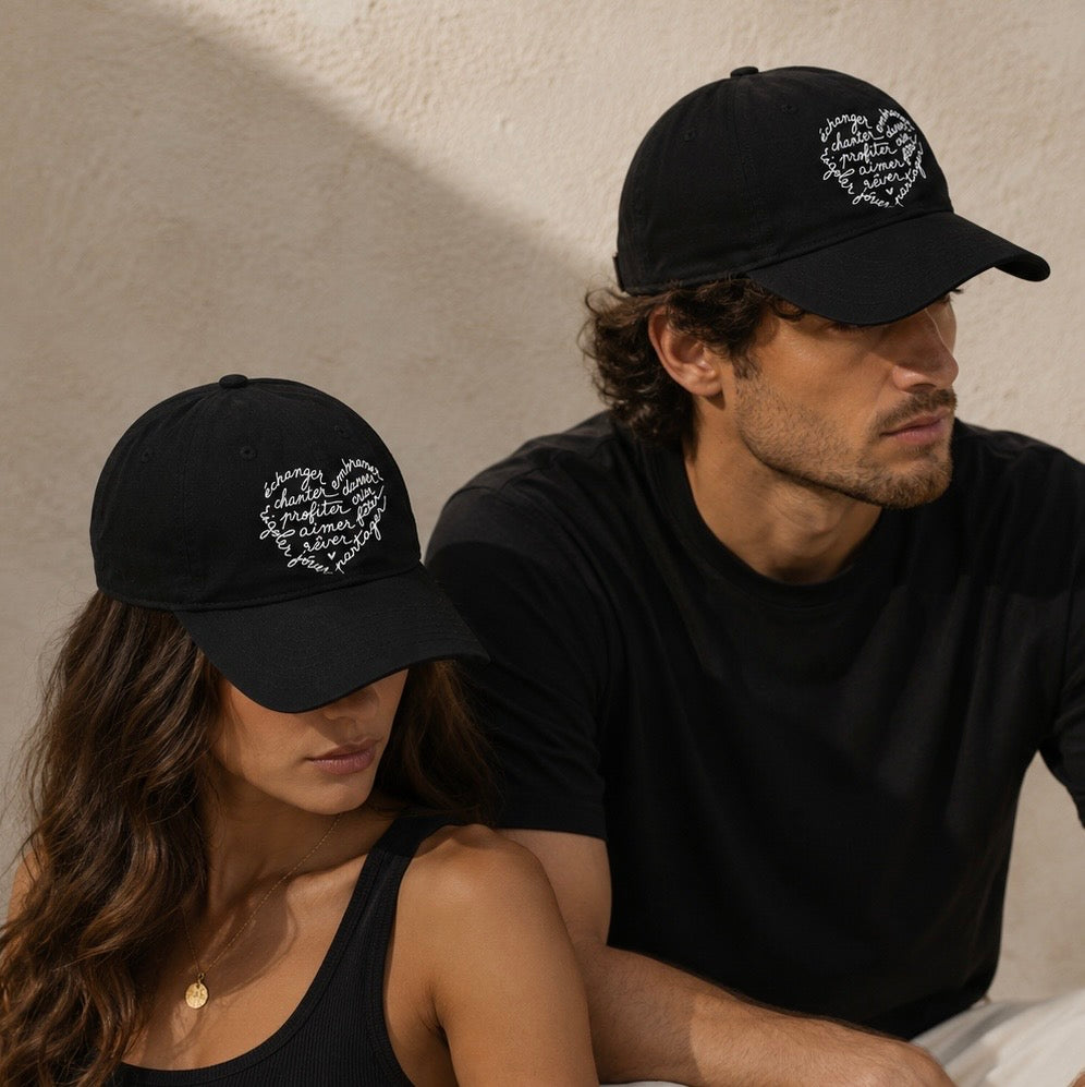 Casquette brodée Embrasser — photo principale