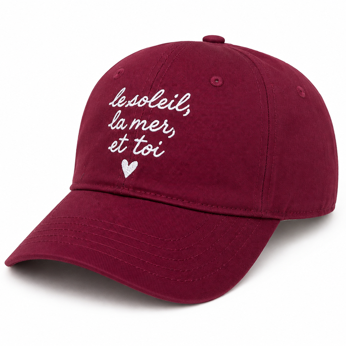 Casquette Le soleil, la mer et toi — photo complémentaire 1