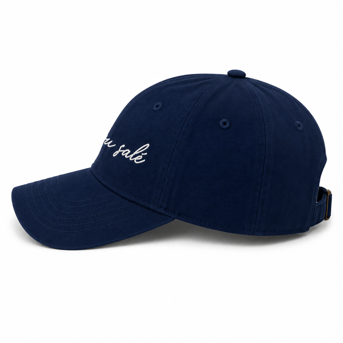 Casquette brodée Bisou Salé — photo complémentaire 3