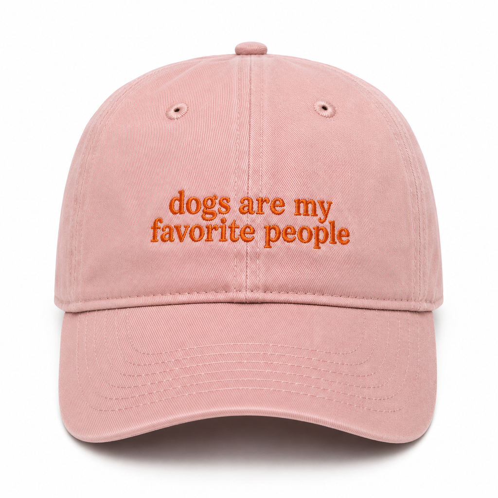 Casquette Dogs Are My Favorite People — photo complémentaire 2
