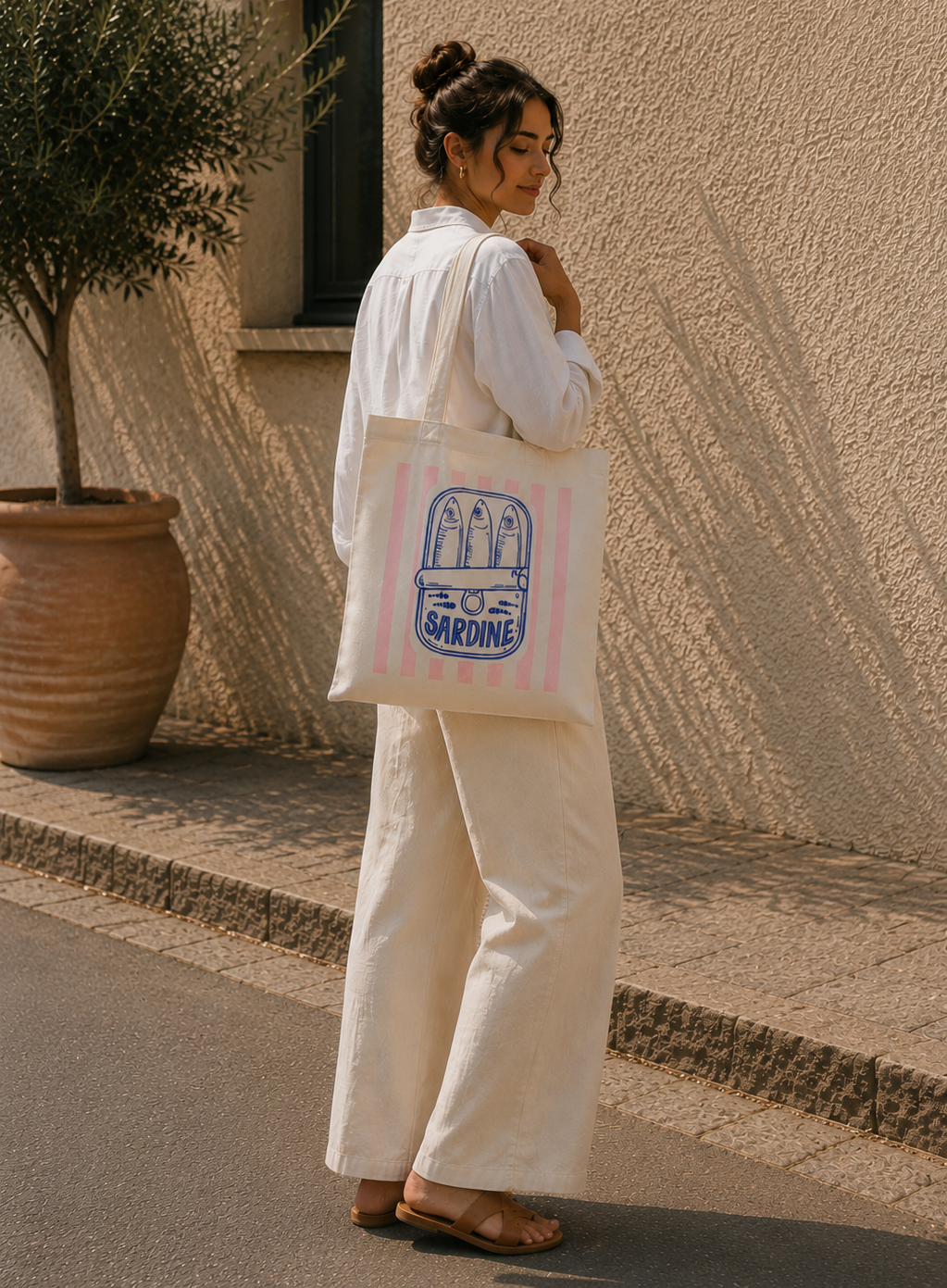 Tote Bag Boîte de Sardines — photo complémentaire 1