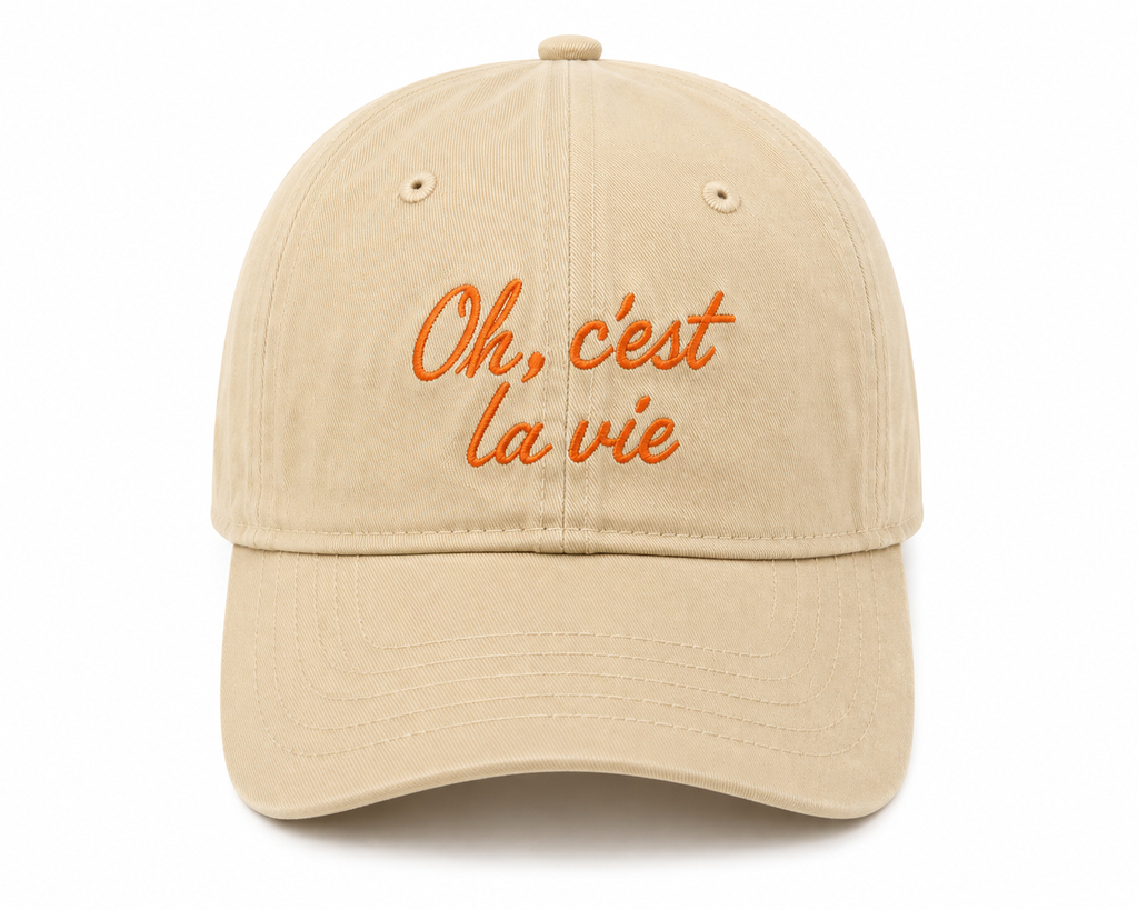 Casquette Oh c’est la vie — photo complémentaire 2