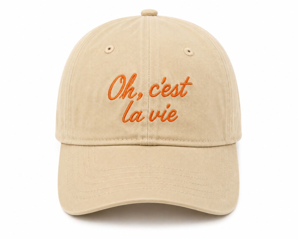 Casquette Oh c’est la vie — photo complémentaire 2