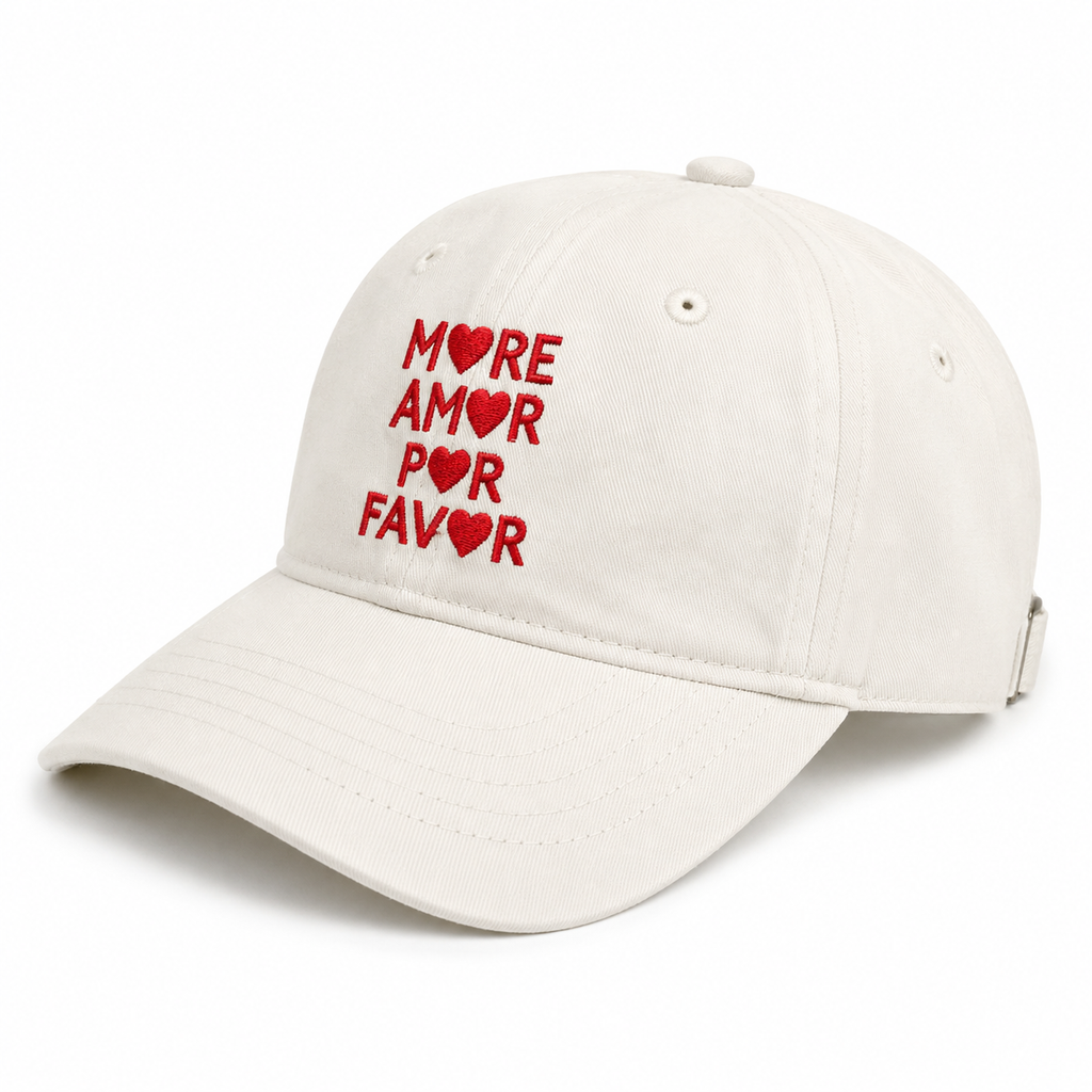 Casquette brodée More Amor — photo complémentaire 1