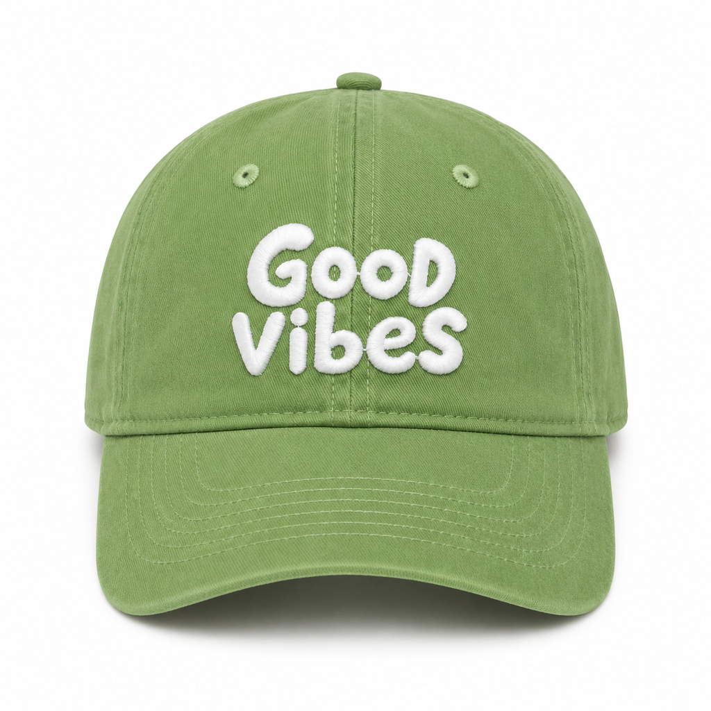 Casquette brodée Good Vibes — photo complémentaire 2
