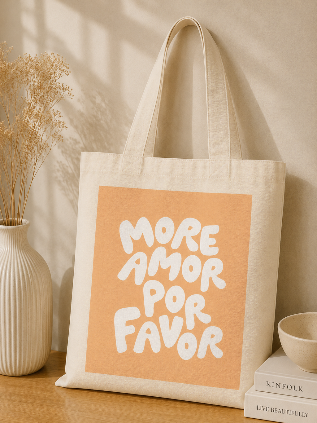 Tote Bag More Amor Por Favor — photo principale