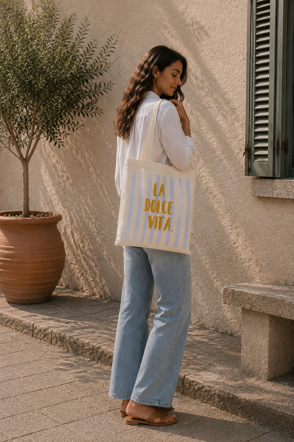Tote Bag Dolce Vita Bleu — photo complémentaire 1