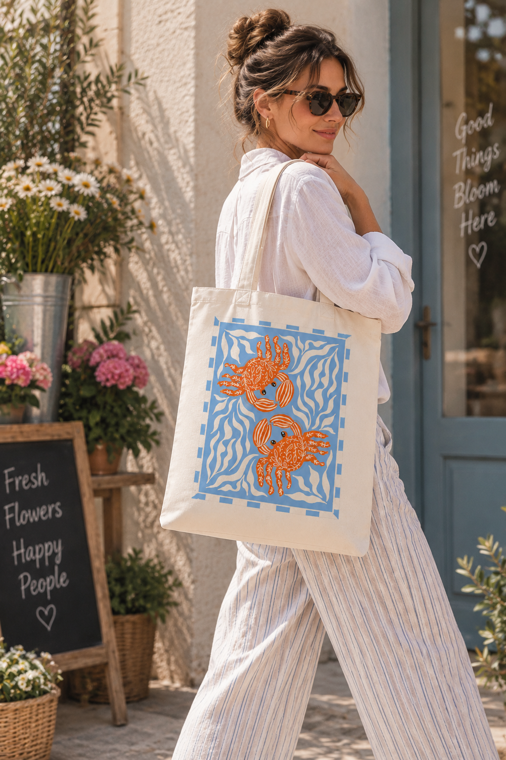 Tote Bag Crabes — photo complémentaire 1