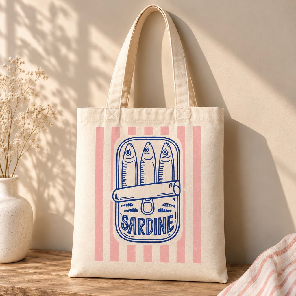 Tote Bag – Boîte de Sardines