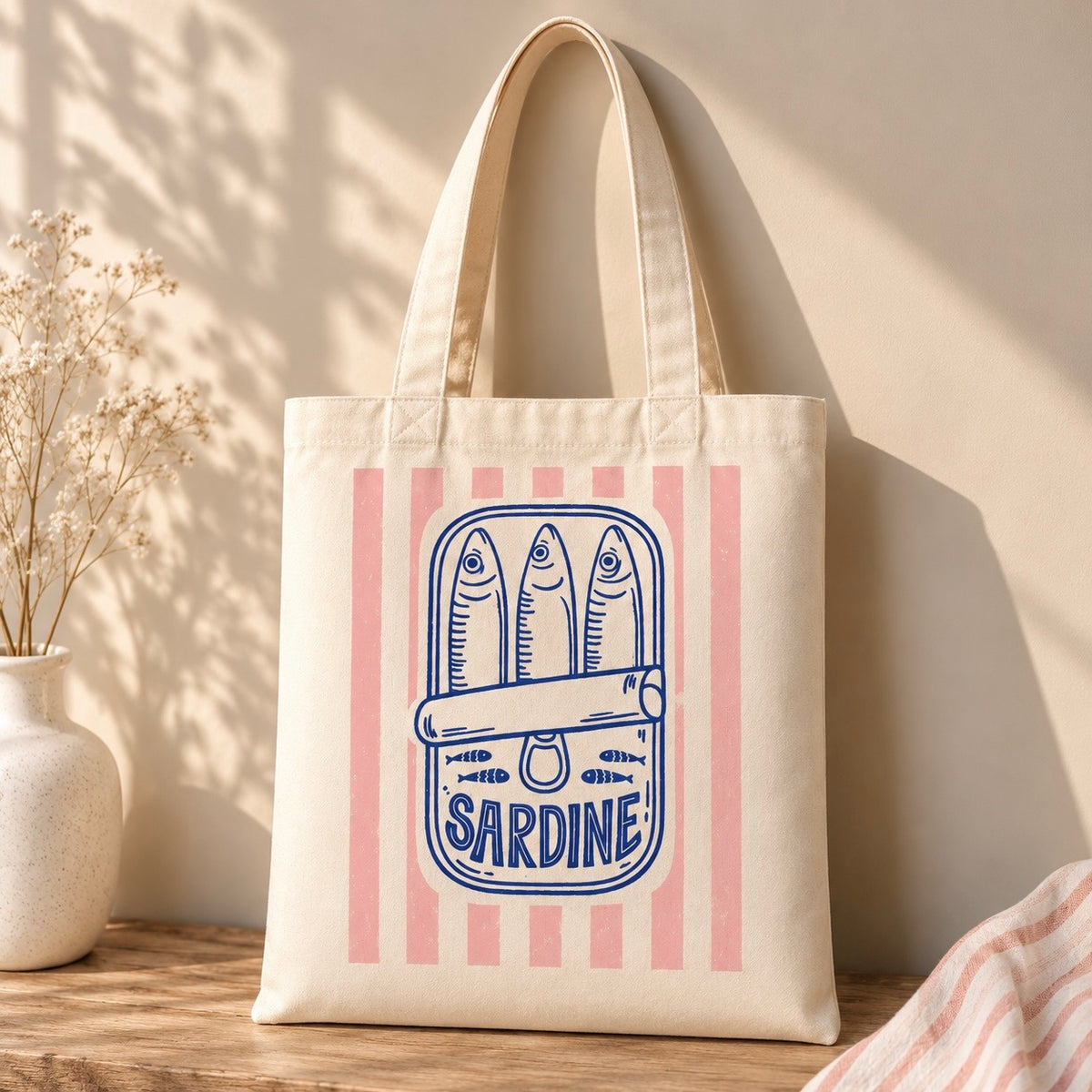 Tote Bag – Boîte de Sardines