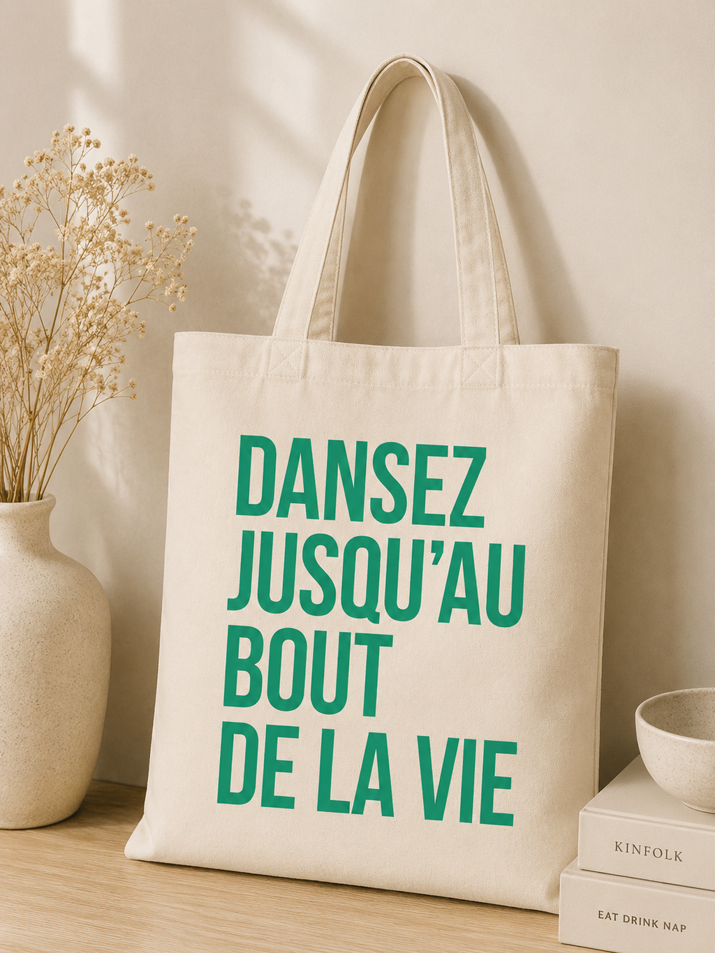 Tote Bag Dansez jusqu’au bout de la vie — photo principale