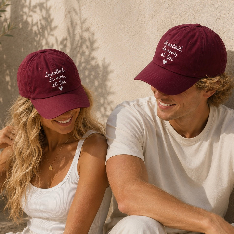Casquette Le soleil, la mer et toi — photo principale