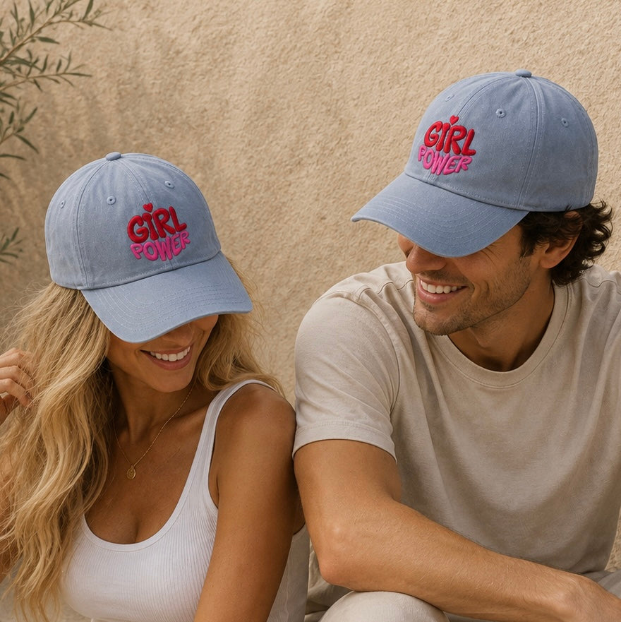 Casquette brodée Girl Power — photo principale