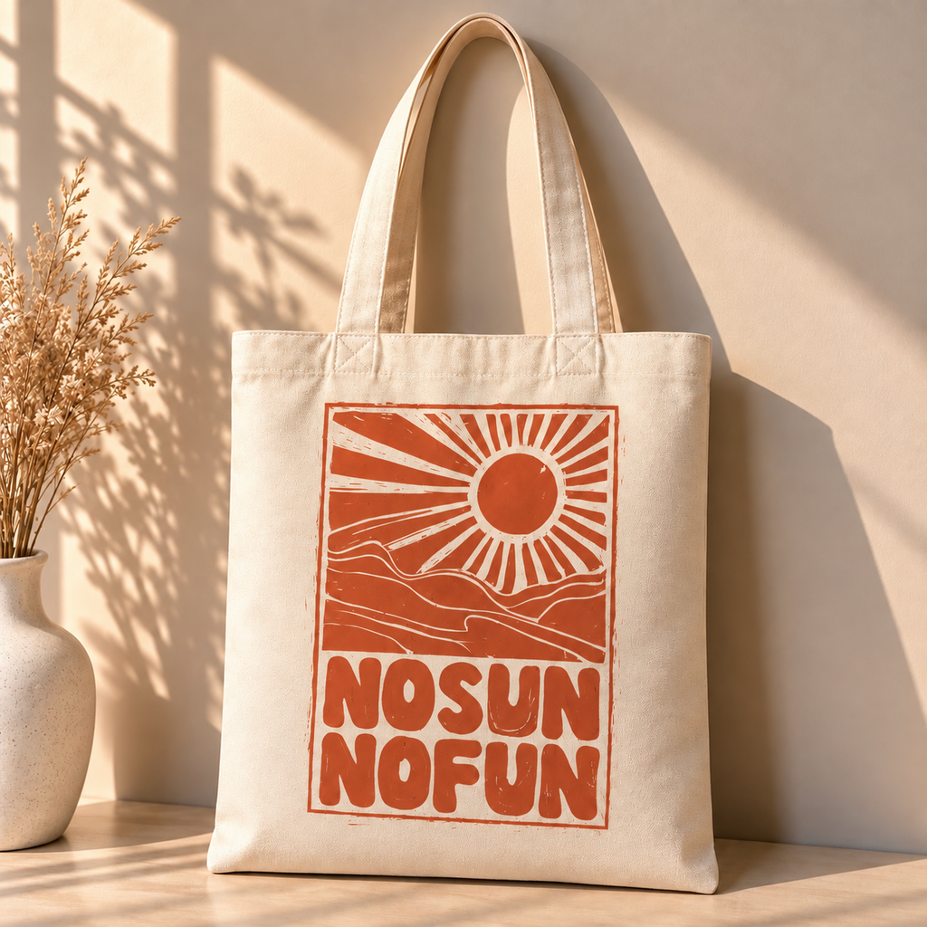 Tote Bag – No Sun No Fun