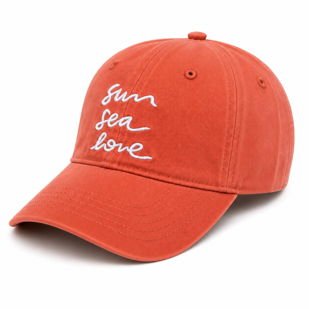 Casquette brodée Sun Sea Love — photo complémentaire 1