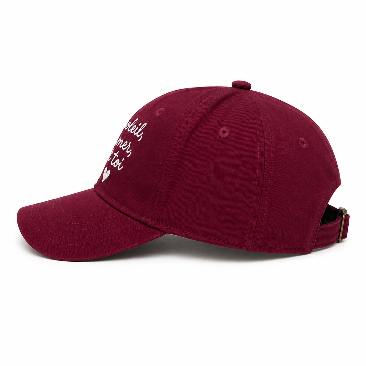 Casquette Le soleil, la mer et toi — photo complémentaire 3