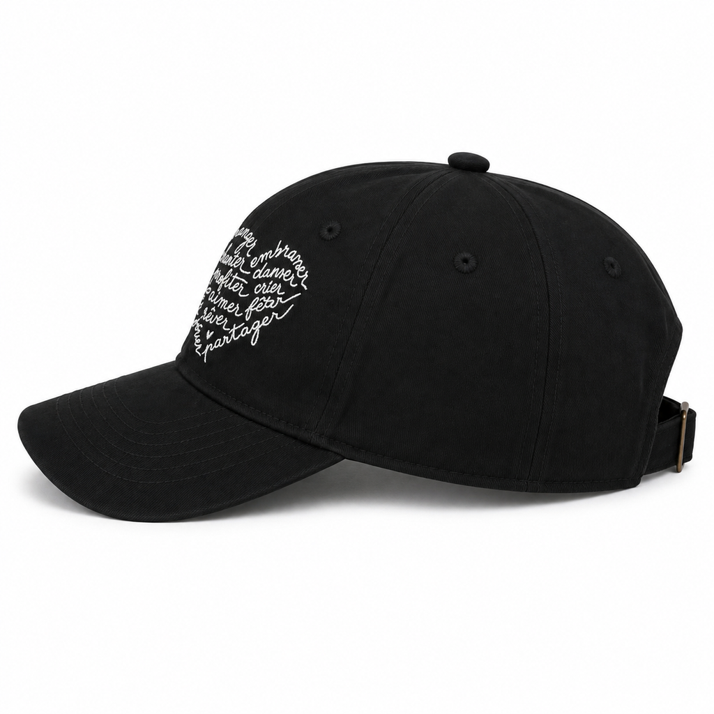 Casquette brodée Embrasser — photo complémentaire 3